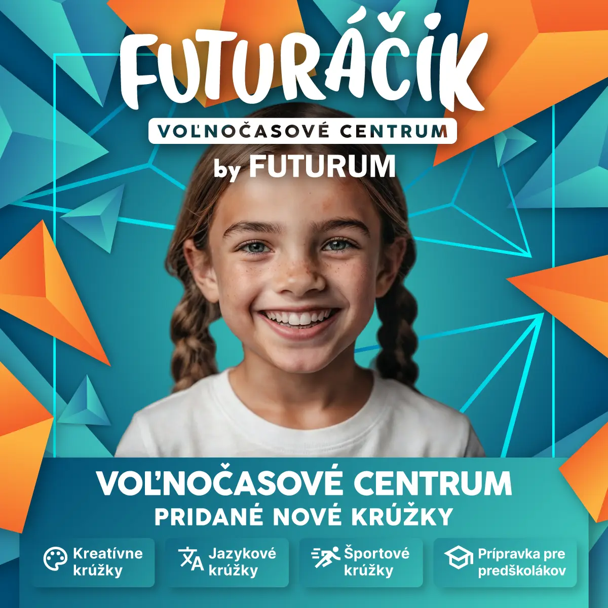 FUTURUM Trenčín – základná škola a bilingválne gymnázium Logo